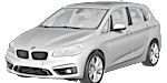 BMW F45 P00BA Fault Code